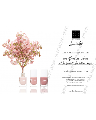 Bon cadeau Manucure Kure Bazaar Le Bon Marché Rive Gauche