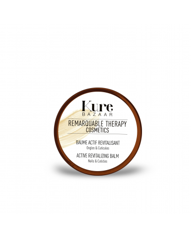 Nouveau Soin Baume Actif Revitalisant Kure Bazaar pour réparer les ongles mous cassants après le semi permanent