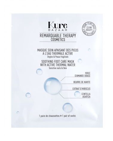Masque soin apaisant des pieds