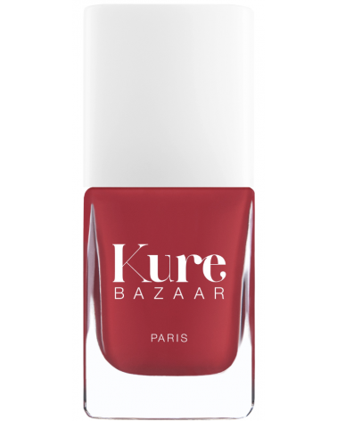 Vernis à ongles naturels Kure Bazaar, écologiques, non toxic. Kure Bazaar, vernis à ongles naturels : couleur Grenade