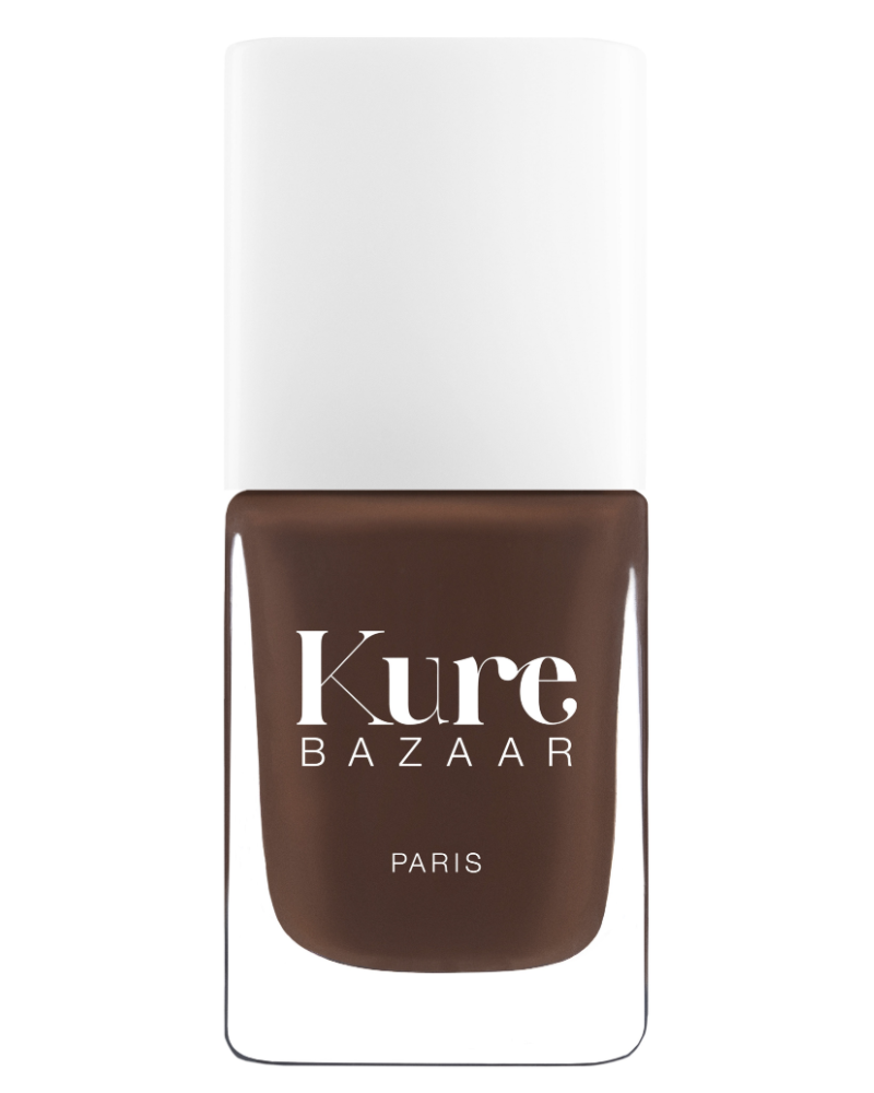 Vernis à ongles naturels Kure Bazaar, écologiques, non toxic. Kure Bazaar, vernis à ongles naturels : couleur Moka.