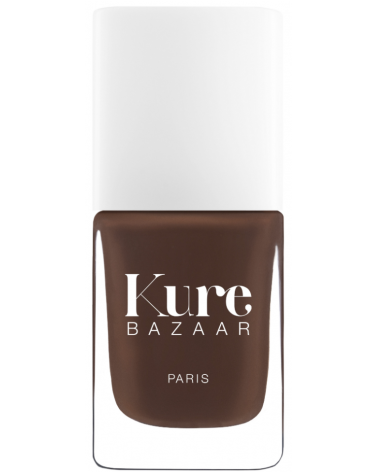 Vernis à ongles naturels Kure Bazaar, écologiques, non toxic. Kure Bazaar, vernis à ongles naturels : couleur Moka.