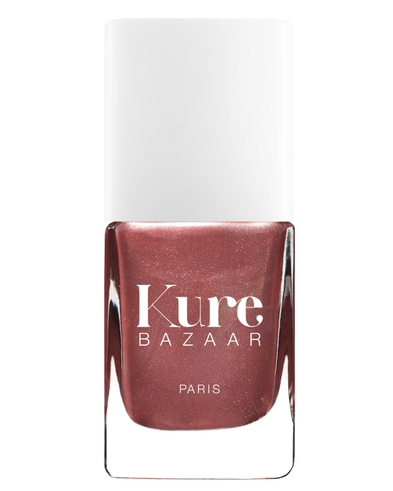 Vernis à ongles naturels Kure Bazaar, écologiques, non toxic. Kure Bazaar, vernis à ongles naturels : couleur Or Santal