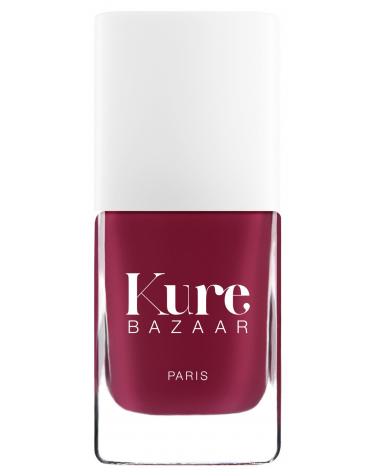 Vernis à ongles naturels Kure Bazaar, écologiques, non toxic. Kure Bazaar, vernis à ongles naturels : couleur Prune