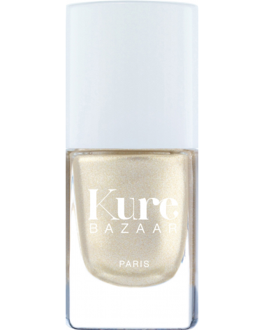Vernis à ongles naturels Kure Bazaar, écologiques, non toxic. Kure Bazaar, vernis à ongles naturels : couleur Or Pur